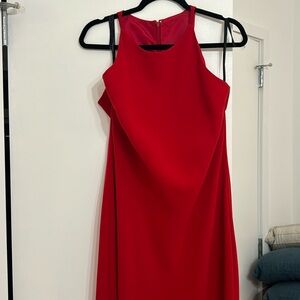 Calvin Klein Red Gown